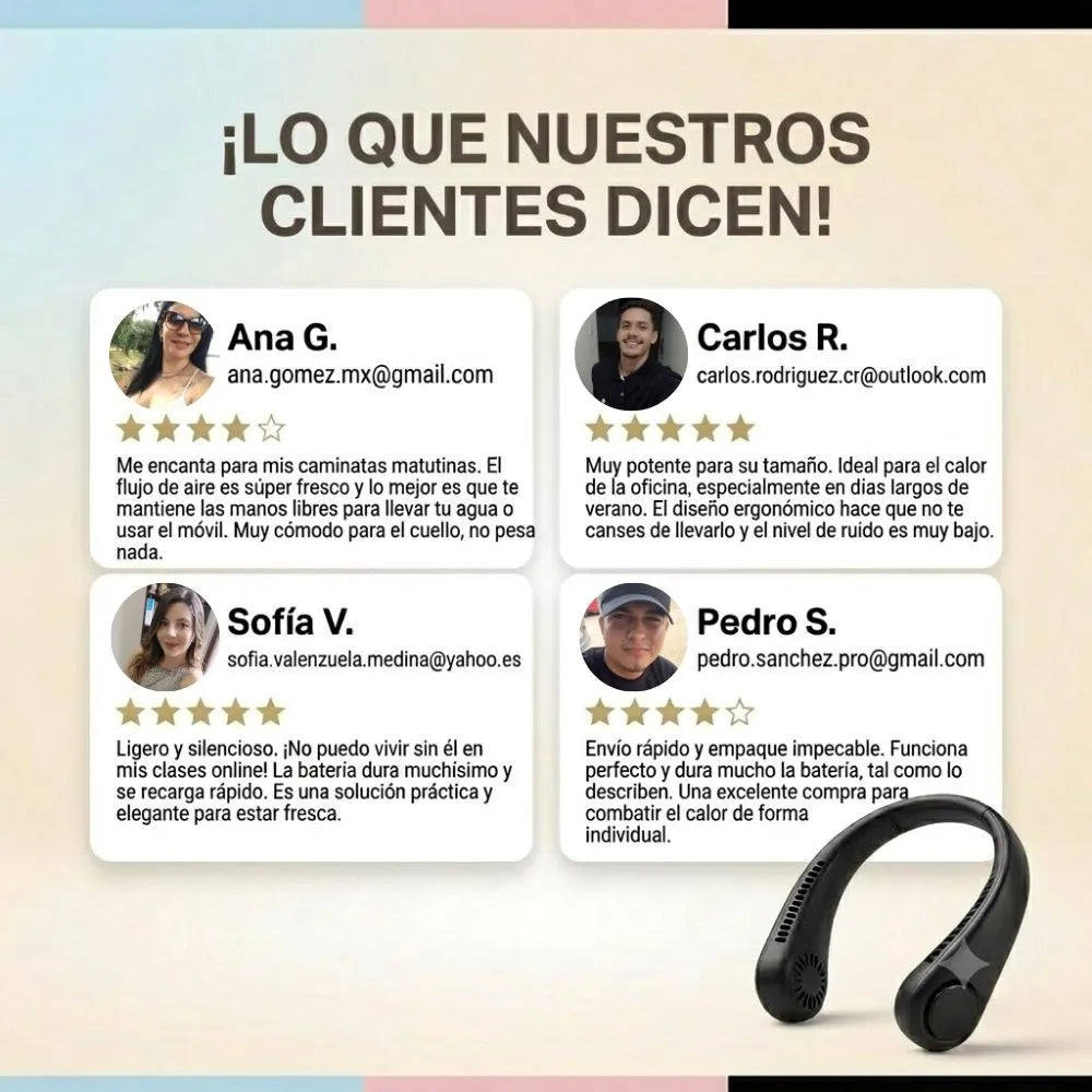BreezeGo™ | Disfruta una brisa fresca donde quieras, sin que el calor detenga tu día