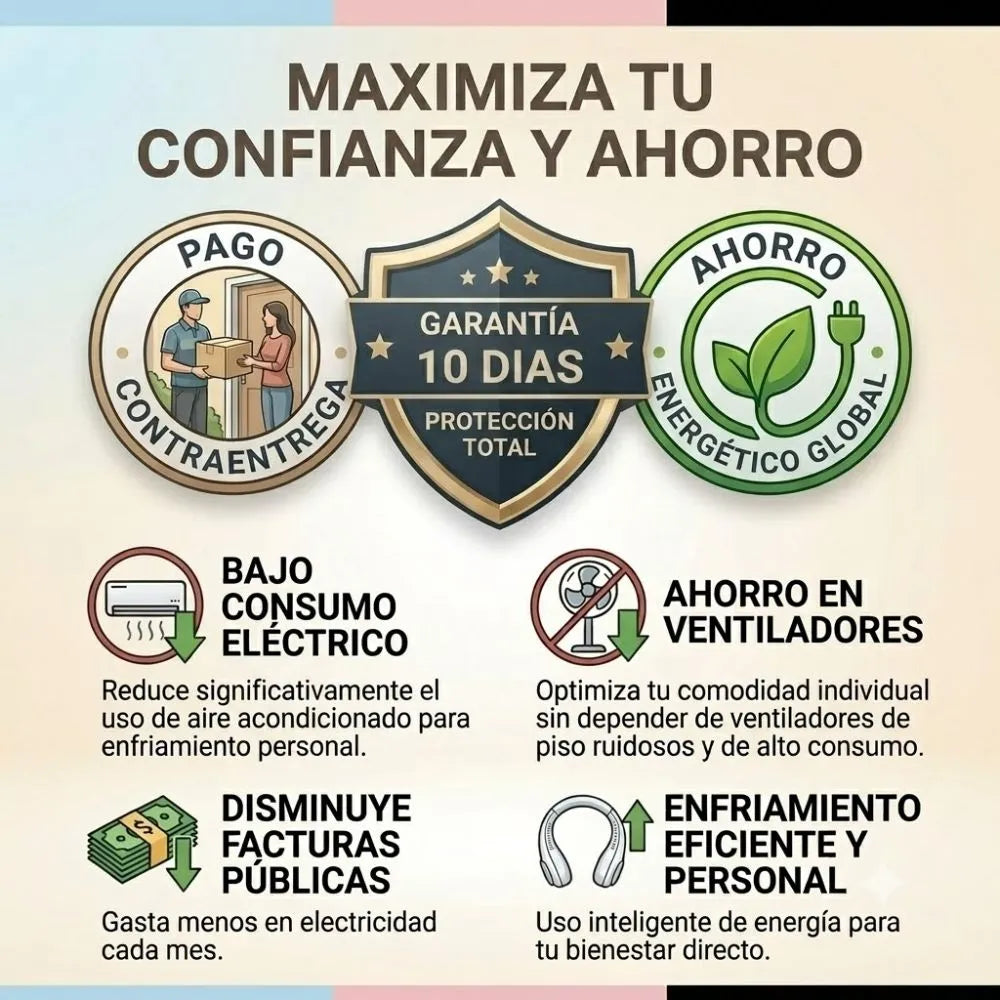 BreezeGo™ | Disfruta una brisa fresca donde quieras, sin que el calor detenga tu día