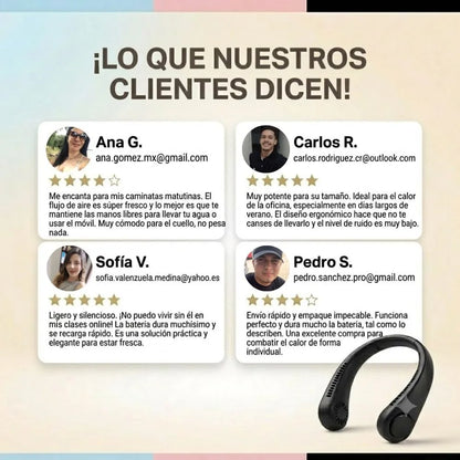 BreezeGo™ | Disfruta una brisa fresca donde quieras, sin que el calor detenga tu día