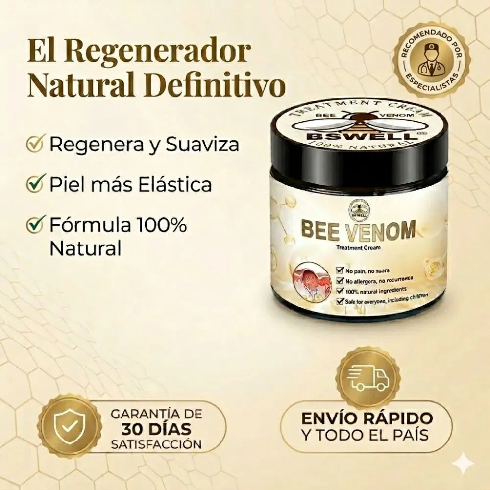 BeeVita Cream | Mejora tu piel dañada y recupera tu aspecto saludable sin químicos.