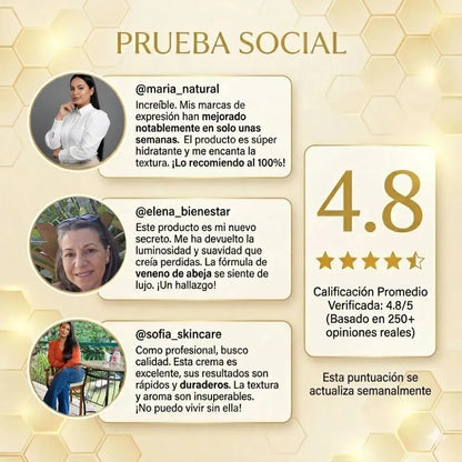 BeeVita Cream | Mejora tu piel dañada y recupera tu aspecto saludable sin químicos.
